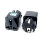 Перехідник Dynamode US/UK/AU to EU (EU Adapter black) - зменшене зображення 3