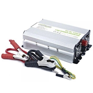 Автомобільний інвертор EnerGenie 12V/220V 1200 Вт (EG-PWC-035) зображення 1