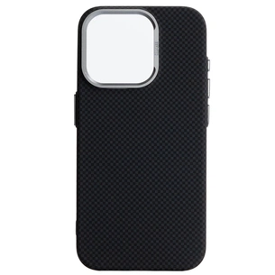Чохол до мобільного телефона Armorstandart LikeCarbon2 MagCase Apple iPhone 16 Pro Kevlar Black (ARM88381) зображення 1
