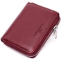Гаманець ST Leather З натуральної шкіри Бордовий (22450) - зменшене зображення 1