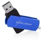 USB флеш накопичувач eXceleram 16GB P2 Series Blue/Black USB 2.0 (EXP2U2BLB16) - зменшене зображення 3