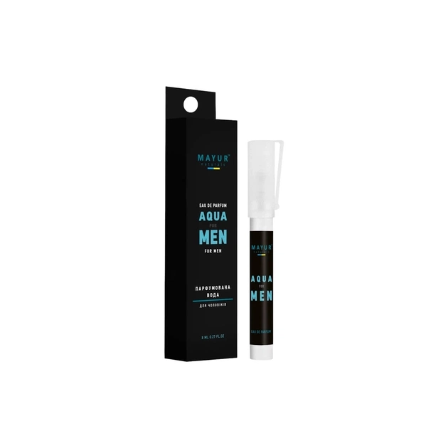 Парфюмированная вода Mayur Aqua For Men 8 мл (4820230955385) - изображение 1