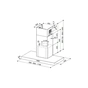 Витяжка кухонна Faber Stilo Comfort Wh Matt A60 (325.0618.789) - зменшене зображення 2