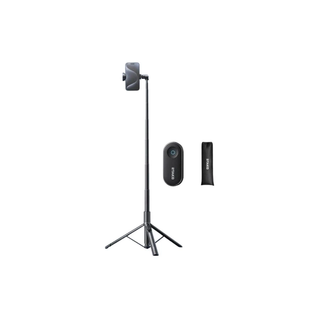 Монопод для селфі RTAKO трипод RZP001-AB226 Integrated selfie stick Black (6942063221487) - зображення 3