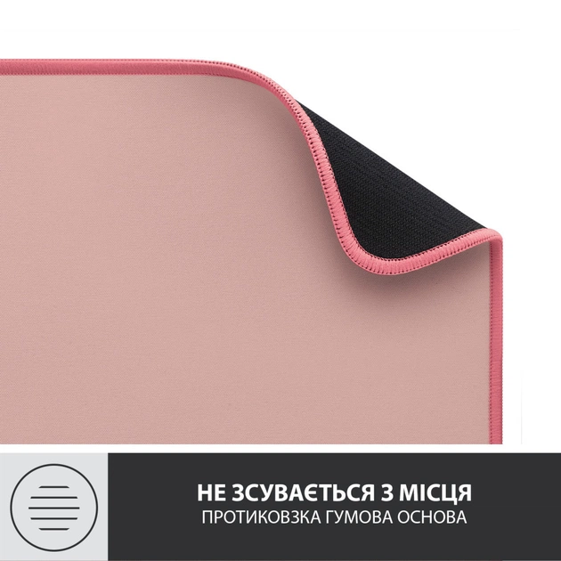 Килимок для мишки Logitech Desk Mat Studio Series Darker Rose (956-000053) - picture 7