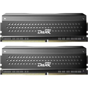 Модуль пам'яті для комп'ютера DDR4 16GB (2x8GB) 3200 MHz Dark Pro Black/Gray Team (TDPGD416G3200HC14ADC01) зображення 1