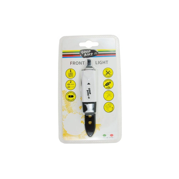 Передня велофара Good Bike 1 LED (94304-IS) - зображення 5