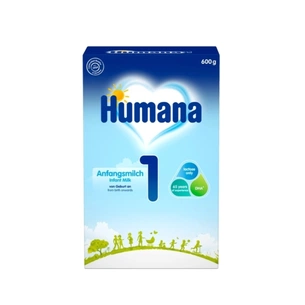 Дитяча суміш Humana 1 LC PUFA з пребіотиками і нуклеотидами, 600 г (4031244720221) изображение 1
