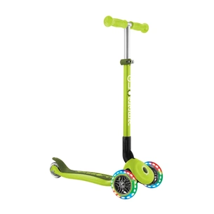 Самокат Globber Primo Foldable Lights колеса з підсвіткою до 50 кг 3+ Зелений (432-106-3) зображення 1