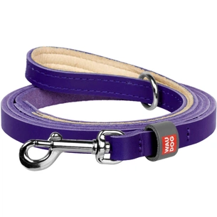 Повідець для котів WAUDOG Classic XXS-XS Ш 12 мм Д 122 см фіолетовий (60329) зображення 1