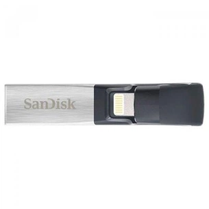 USB флеш накопичувач SanDisk 16GB iXpand USB 3.0/Lightning (SDIX30C-016G-GN6NN) зображення 1