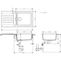 Мийка кухонна Hansgrohe S520-F480 (43358170) - зменшене зображення 2