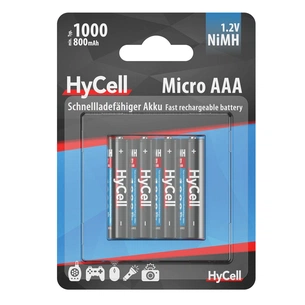 Акумулятори Ansmann AAA/HR03 HyCell NI-MH 1000 mAh BL 4 шт изображение 1