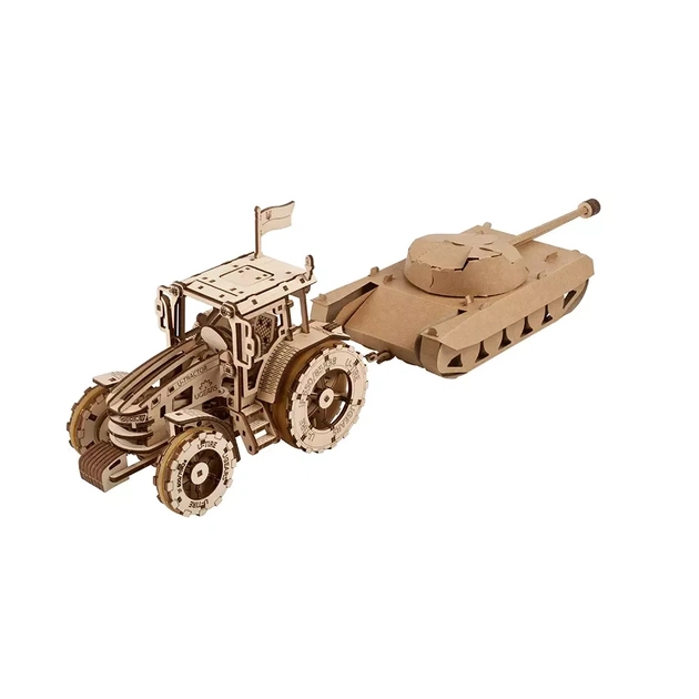 Конструктор Ugears Трактор перемагає (6337390) - зображення 1
