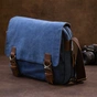 Сумка Vintage Текстильна Синя (20606) - зменшене зображення 8