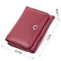 Гаманець ST Leather З натуральної шкіри Бордовий (19479) - зменшене зображення 3