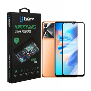 Скло захисне BeCover Tecno Spark 8T Black (707328) зображення 1