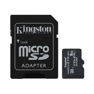 Карта пам'яті Kingston 8GB microSDHC class 10 UHS-I V30 A1 (SDCIT2/8GB) зображення 1