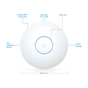 Точка доступу Wi-Fi Ubiquiti U7 Long-Range (U7-LR) - зменшене зображення 9