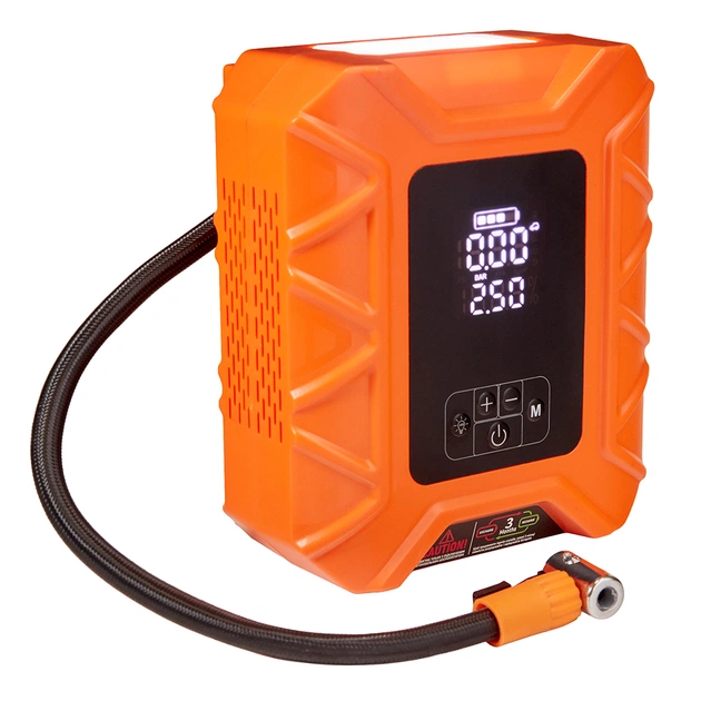 Автомобільний компресор VOIN 4in1, 14.8V, 37.0Wh, 10000mAh, бустер, повербанк, ліхтар (VC-345CL) - зображення 1