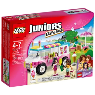 Конструктор LEGO Juniors Вантажівка з морозивом Емми (10727) зображення 1