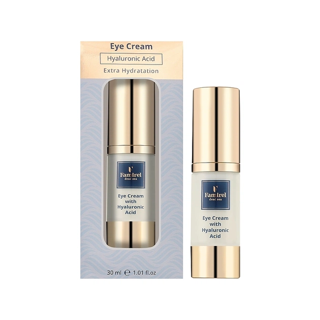 Крем для шкіри навколо очей Famirel Hyaluronic Acid Extra Hydration Eye Cream 30 мл (7290114085366) - зображення 4