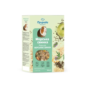 Корм для гризунів Природа «Морська свинка» + Біотин 500 г (4823082410699) зображення 1