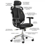 Офисное кресло Mealux Mentor Duo Black (Y-550 KB Duo) - уменьшенное изображение 2