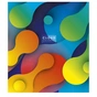 Зошит Школярик Cloud colorful 48 аркушів лінія (048-3161L) - уменьшенное изображение 3