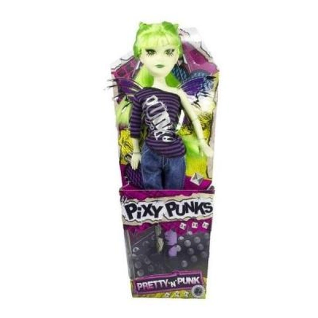 Лялька Funville Pixie Punks з зеленим волоссям (FV250103-2) - изображение 1