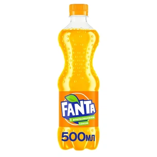 Напій Fanta Безалкогольний сильногазований соковмісний Апельсин 500 мл (40822938) изображение 1