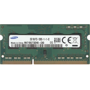 Модуль пам'яті для ноутбука SoDIMM DDR3 2GB 1600 MHz Samsung (M471B5773DH0-CK0) зображення 1