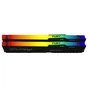 Модуль пам'яті для комп'ютера DDR5 32GB (2x16GB) 6800 MHz Beast RGB EXPO Kingston Fury (ex.HyperX) (KF568C34BBEAK2-32) - зменшене зображення 3