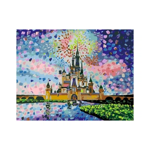 Картина по номерам Rosa Start Disney castle 35х45 см (4823098518822) изображение 1
