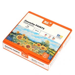 Гуашеві фарби Yes Orange Line 16 кольорів по 20 мл (230433) зображення 1