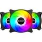 Кулер до корпусу PcCooler FX 120 ARGB BK 3in1 - зменшене зображення 1