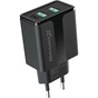 Зарядний пристрій Grand-X CH-15T 5V 2.1A 2USB Black + cable USB -> Type-C (CH-15T) - зменшене зображення 3
