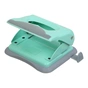 Діркопробивач Buromax пластиковий PASTEL, до 20 аркушів, 125 х 95 х 65 мм, м'ятний (BM.4020-38) - уменьшенное изображение 2