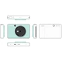 Камера миттєвого друку Canon ZOEMINI C CV123 Mint Green + 30 Zink PhotoPaper (3884C032) - зменшене зображення 2