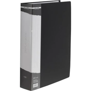 Папка з файлами Buromax 100 files А4 (in case), black (BM.3633-01) изображение 1