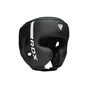 Боксерський шолом RDX F6 KARA Matte White XL (HGR-F6MW-XL) - зменшене зображення 2