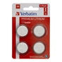 Батарейка Verbatim CR 2450 Lithium 3V * 4 (49535) - зменшене зображення 1