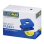 Діркопробивач Buromax пластиковий, до 20 аркушів, 120 х 82 х 53 мм, синий (BM.4017-02) - уменьшенное изображение 7