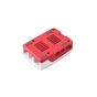 Корпус для Мікро ПК Raspberry Pi Корпус червоно-білий для Raspberry Pi 5 офіційний (SC1159) - уменьшенное изображение 4