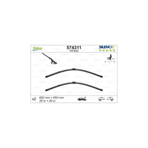 Щітка склоочисника Valeo 574311 зображення 1