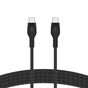 Дата кабель USB-C to USB-C 1.0m Belkin (CAB011BT1MBK) - зменшене зображення 1