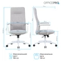 Кресло офисное OfficePro Shift OC545G Gray - уменьшенное изображение 7