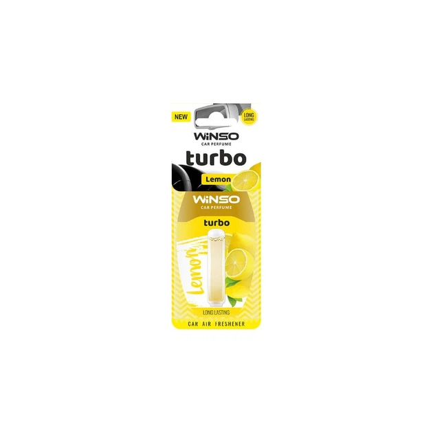 Ароматизатор для автомобиля WINSO Turbo Lemon (532710) - изображение 1