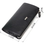 Гаманець Bond Accessories З натуральної шкіри флотар Чорна (22050) - зменшене зображення 3