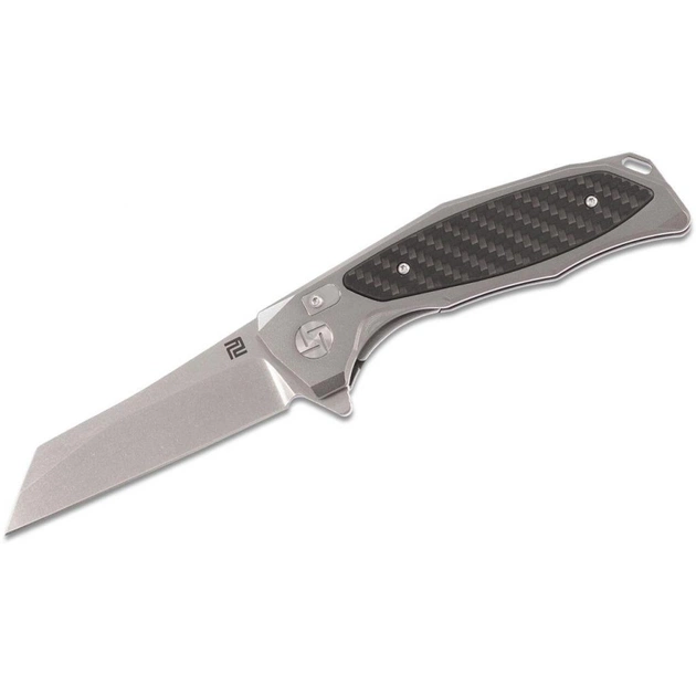 Ніж Artisan Falcon SW, D2, Aluminium/CF silver (1809P-GCF) - изображение 1